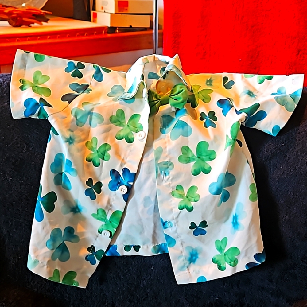 St. Patrick button up